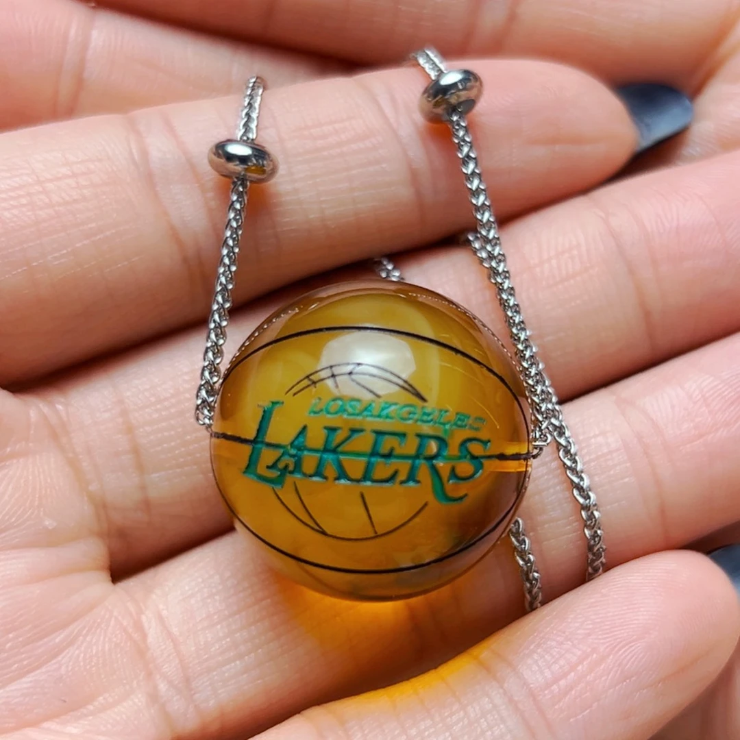 未镶嵌蜜蜡裸石25mm福利单珠项链 10g