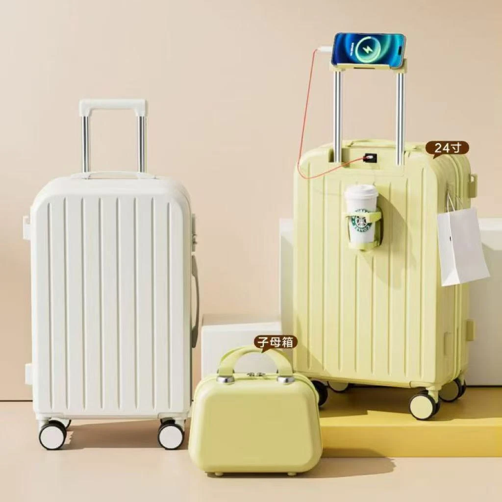 2025日本学生登机行李箱女大容量28寸密码箱男拉杆箱多功能旅行箱