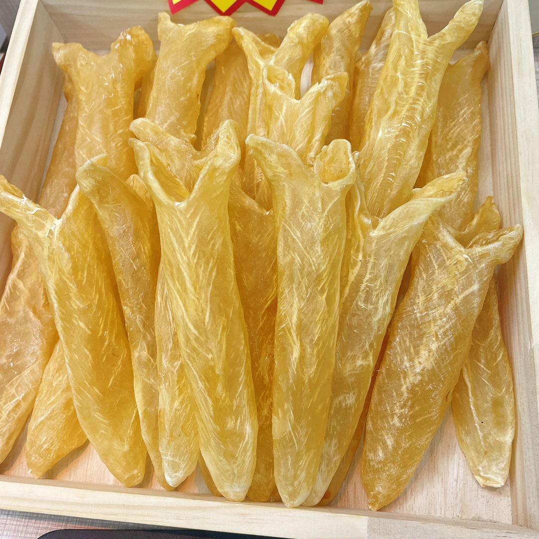 （玮城精选）渔民自晒珍品花胶筒  原生鱼胶  足干  鱼胶花胶1000g