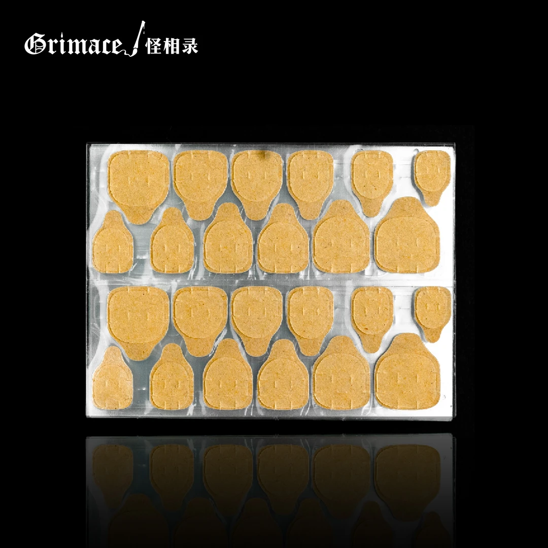 【牛皮果冻胶】穿戴甲专业工具免照灯粘性穿戴甲胶/10贴/按教程使用