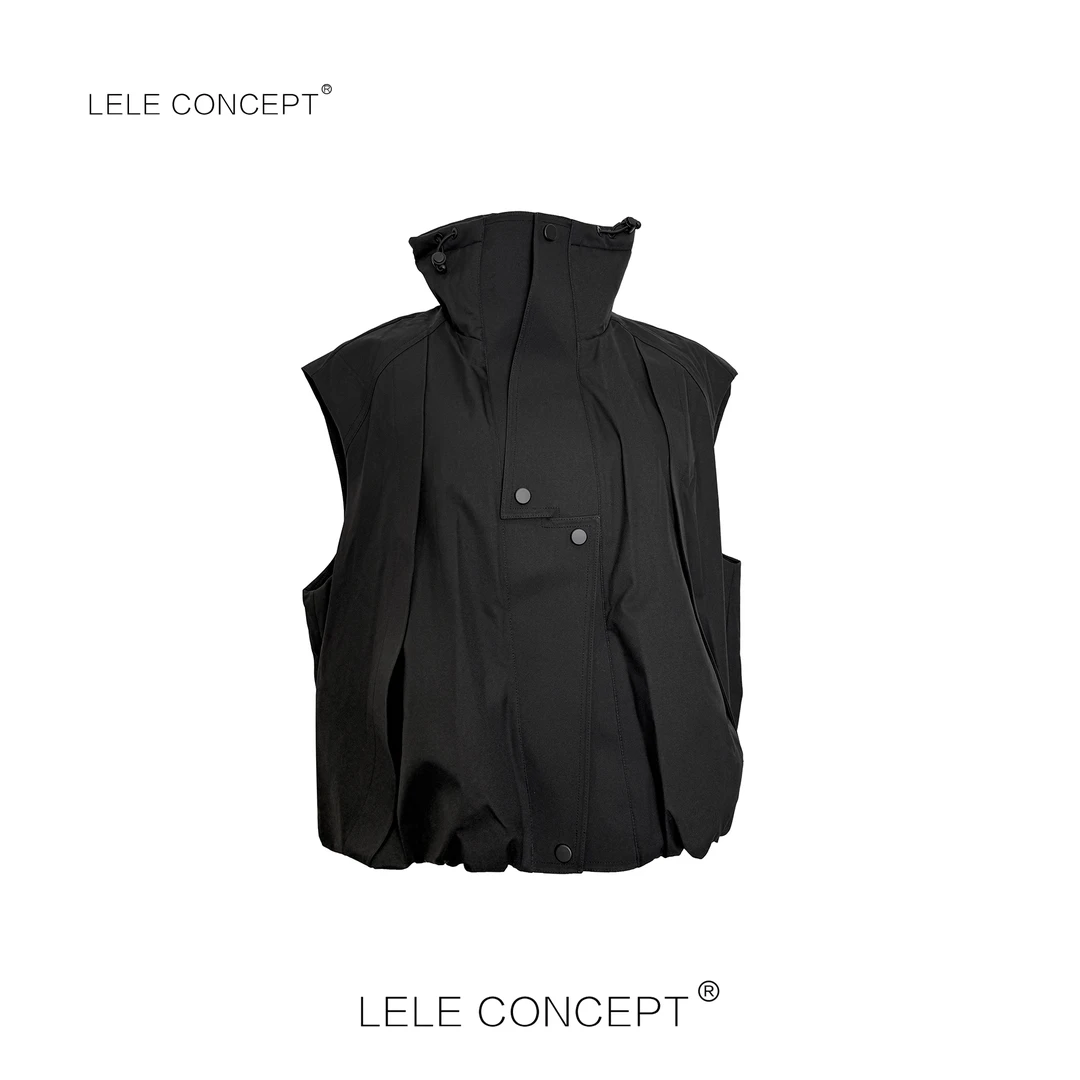 LELE CONCEPT | 简约休闲百搭设计款马甲Y0728