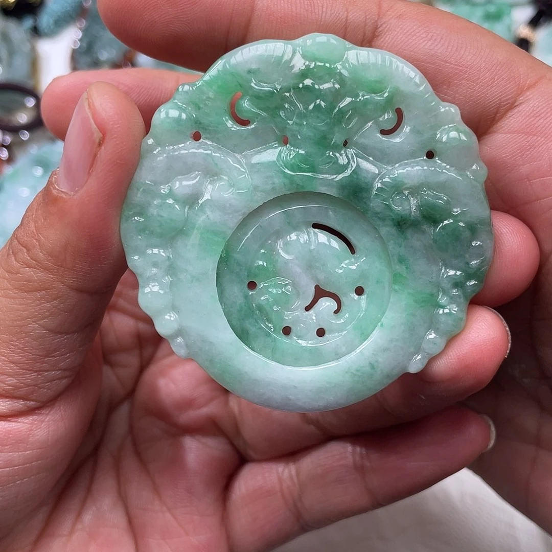 颈饰未镶嵌翡翠翡玉缘翡翠