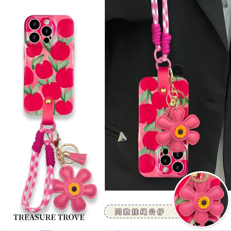 适用于苹果16/17华为OPPO小米VIVO创意时尚LJ软菲林手机壳DA0062