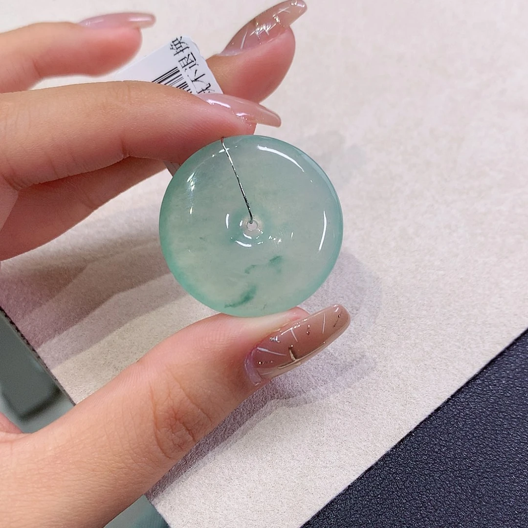 翡翠未镶嵌吊坠(不含链)29.7-6