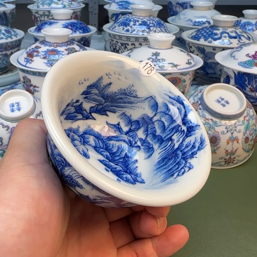 彦祖纯手工手工手绘茶具178
