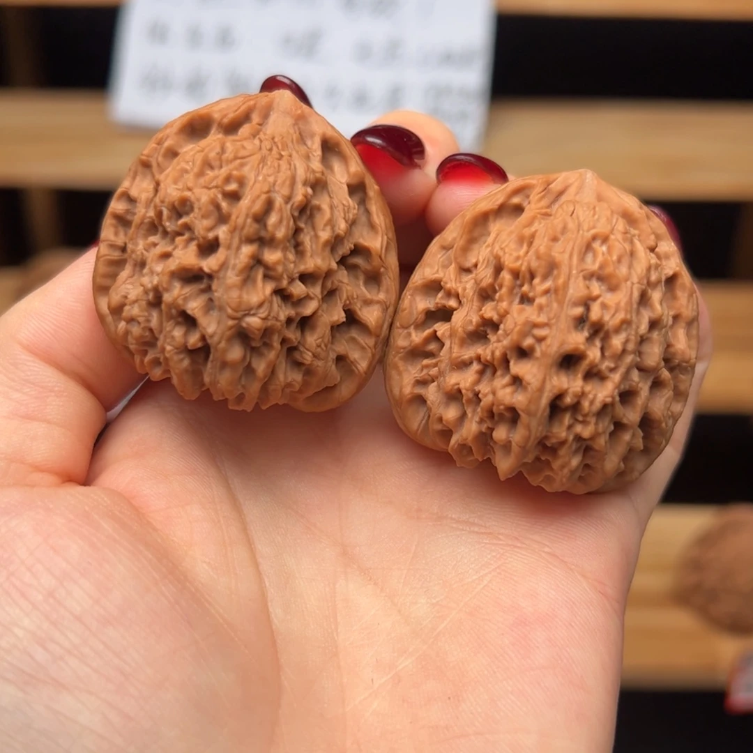 终***点文玩核桃吊坠40全