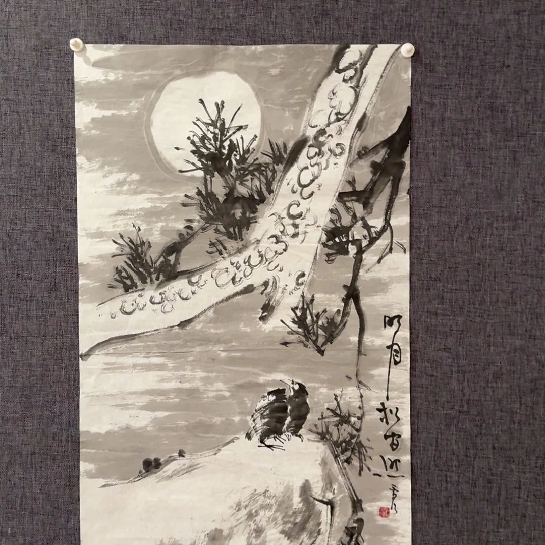 国画雷公老师作品画作