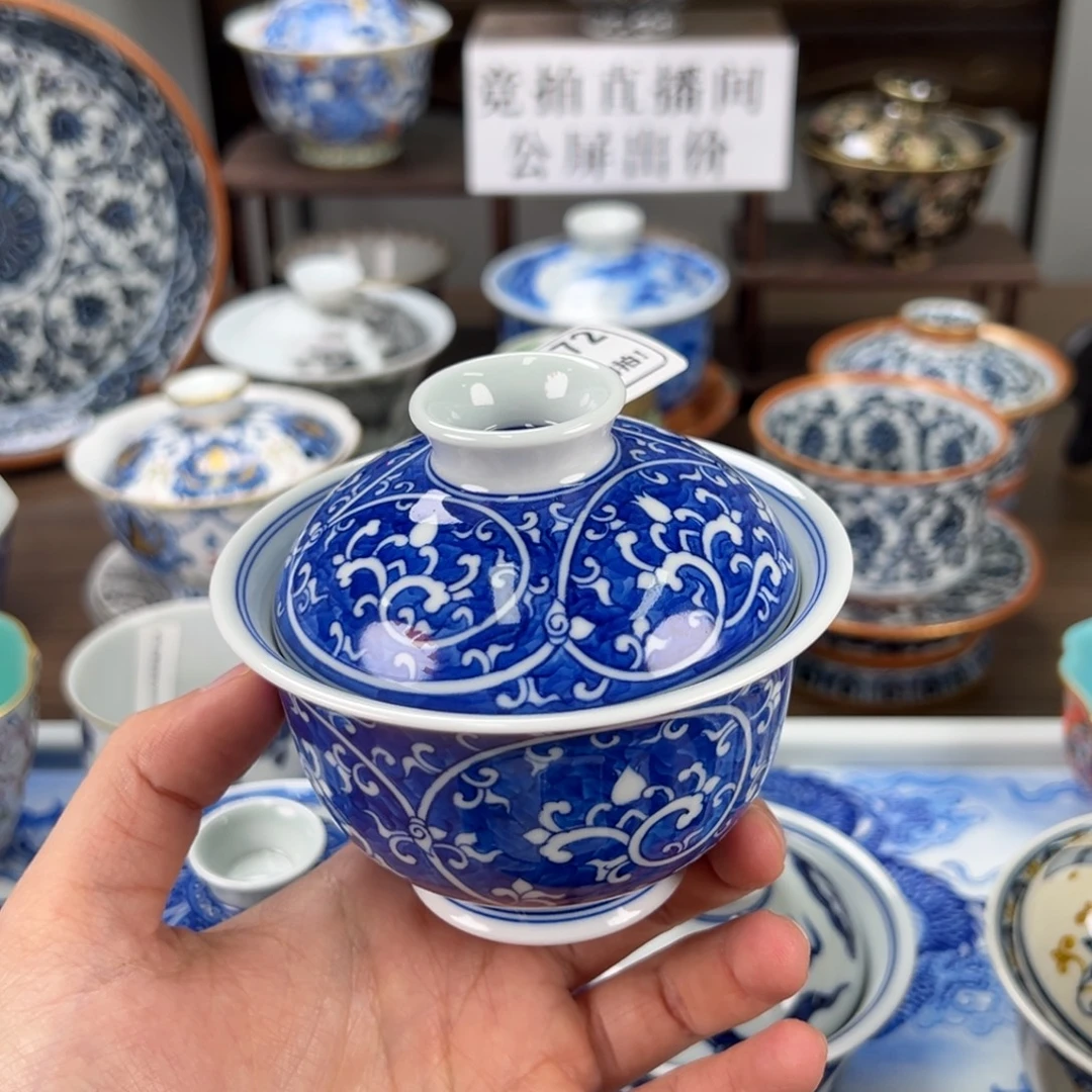 木***风景德镇手工手绘陶瓷