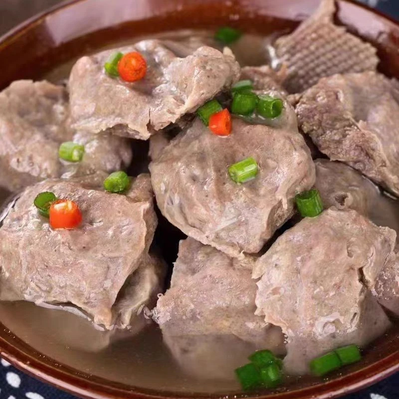 正宗汕头手打牛肉饼 当天屠宰当天打饼
