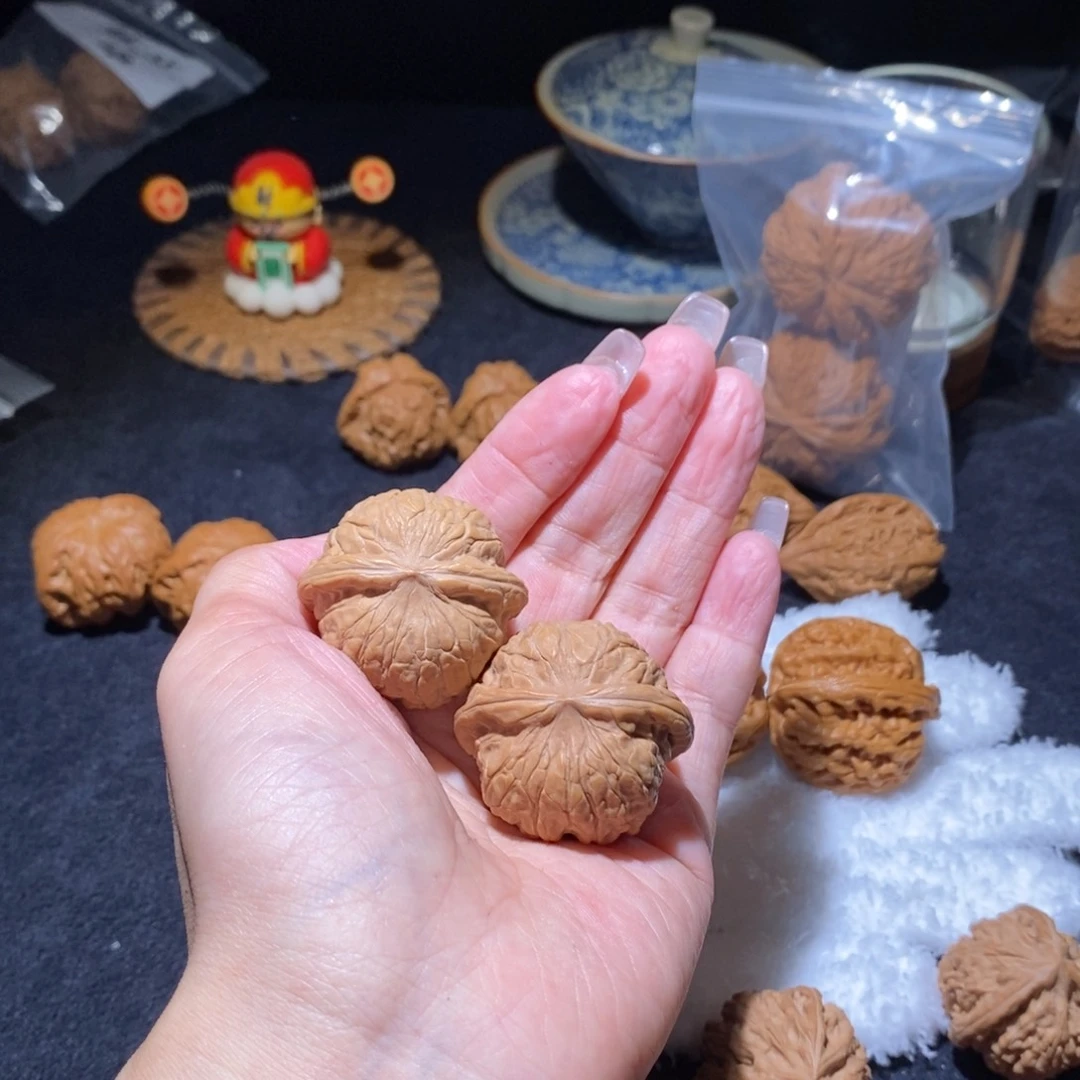 文玩核桃吊坠乾隆磨37