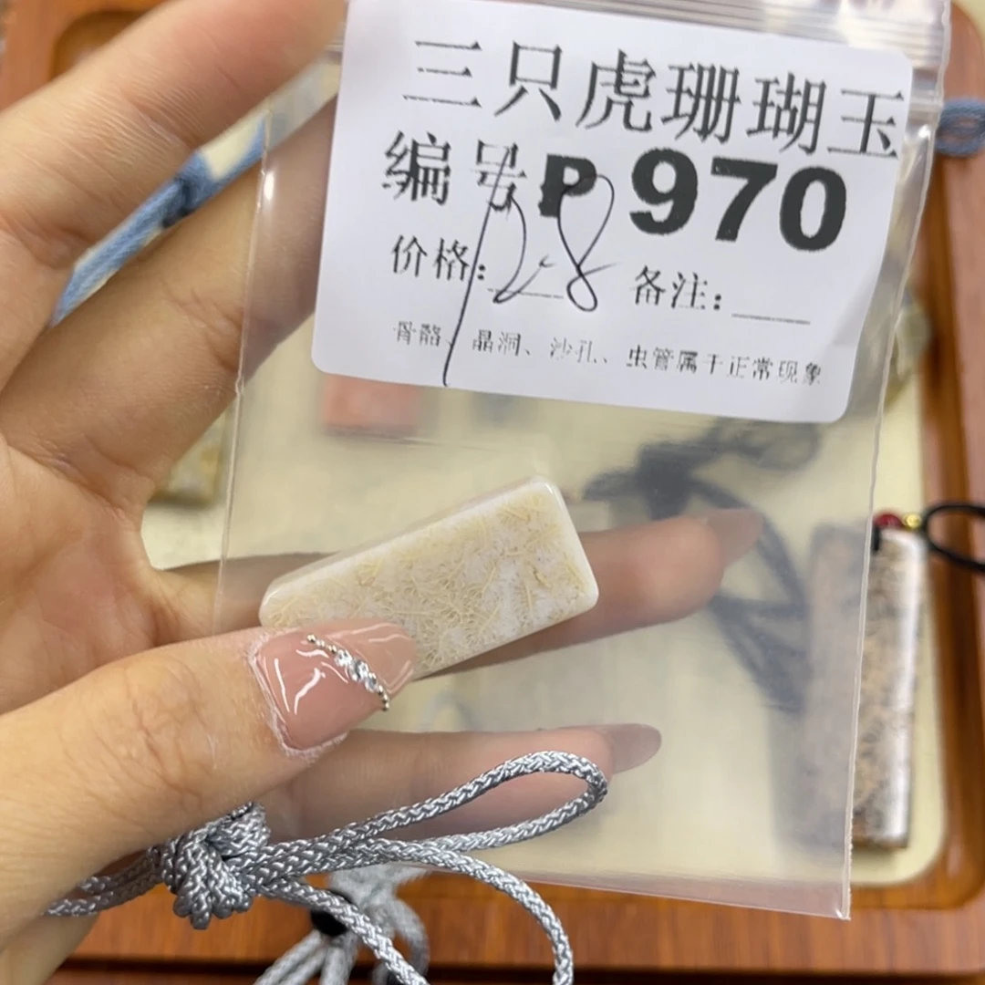 玄***未镶嵌h硅化珊瑚（珊瑚玉）