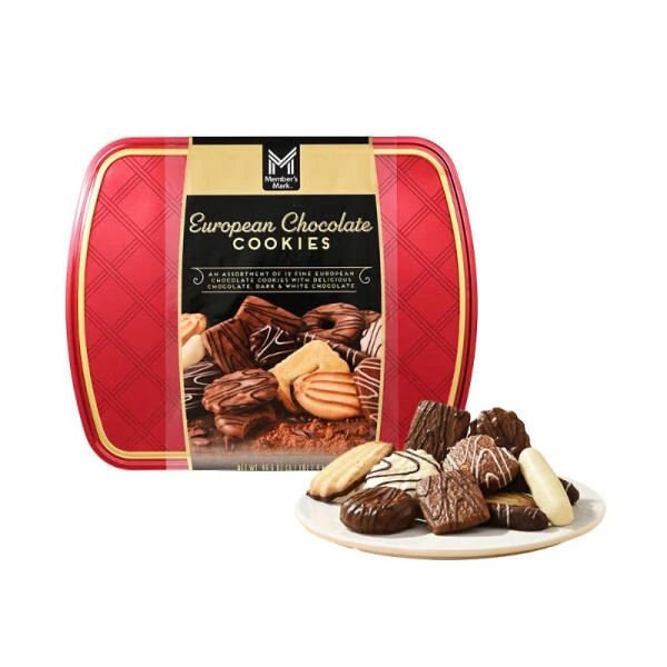 进口 什锦巧克力曲奇饼干 1.4kg零食追剧解馋必备