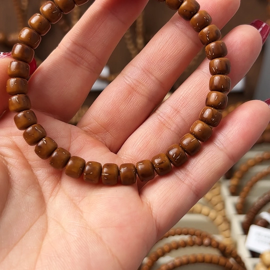 紫金鼠手串紫金鼠鼠尖纯肉单圈手串道珠7.2mm