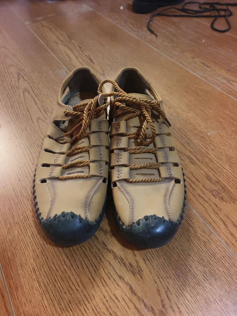 直播专卖古着百搭时尚潮流男款皮鞋