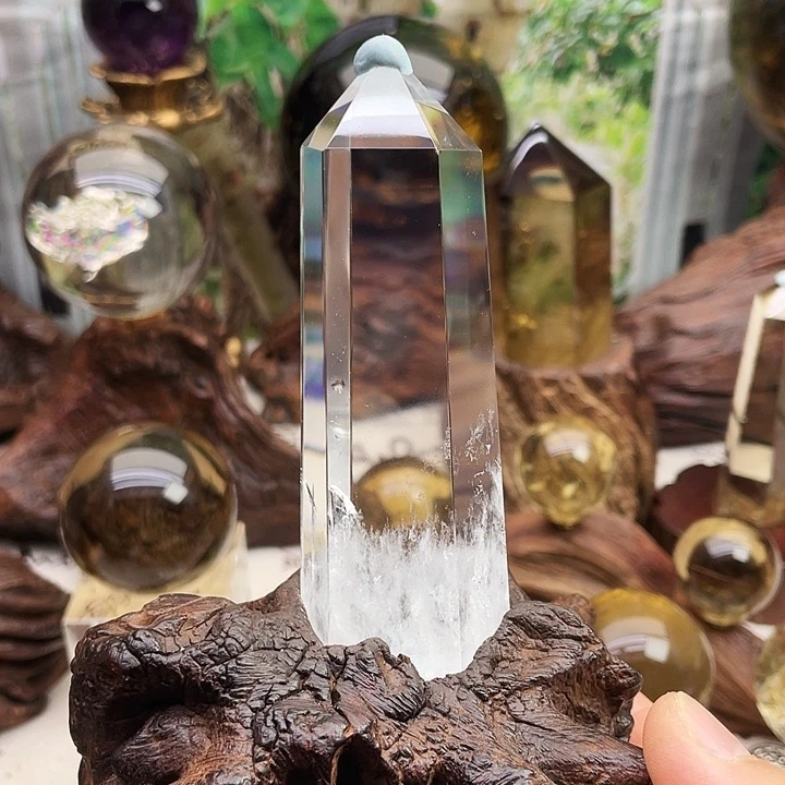 珠宝半成品未镶嵌水晶白水晶