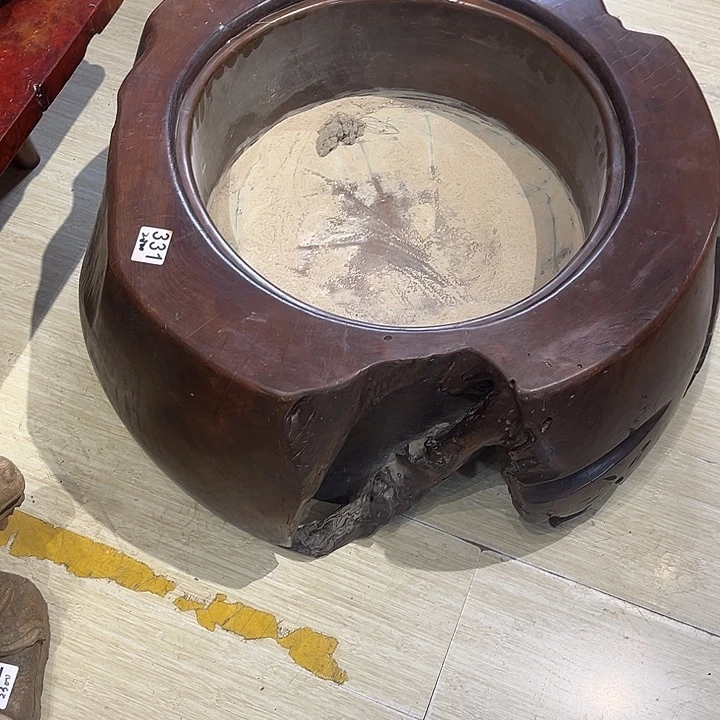 木中古工艺品摆件