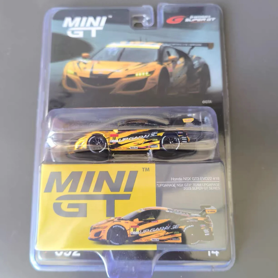 Minigt692号挂卡Nsx gt3（1：64小比例合金车模）