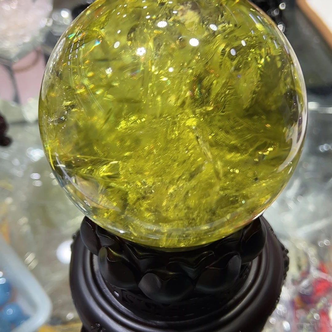 水晶水晶球摆件未镶嵌