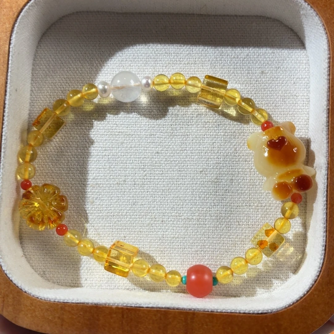 蜜蜡未镶嵌裸石定制