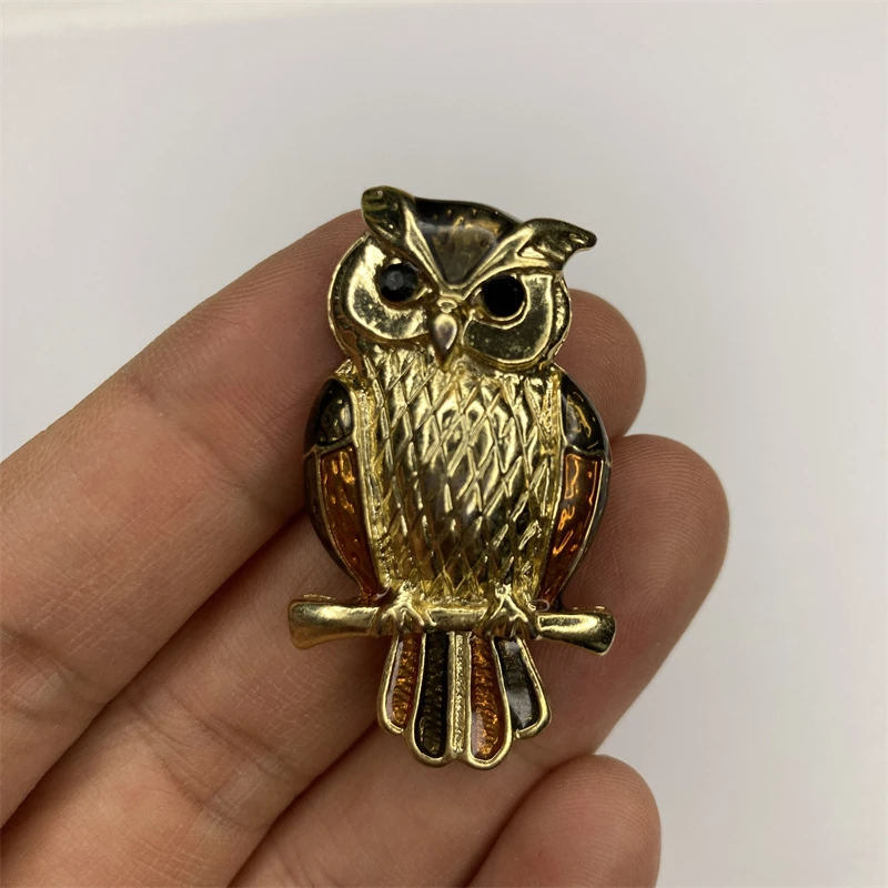 合金胸针 猫头鹰胸针1-7【2061230-004】