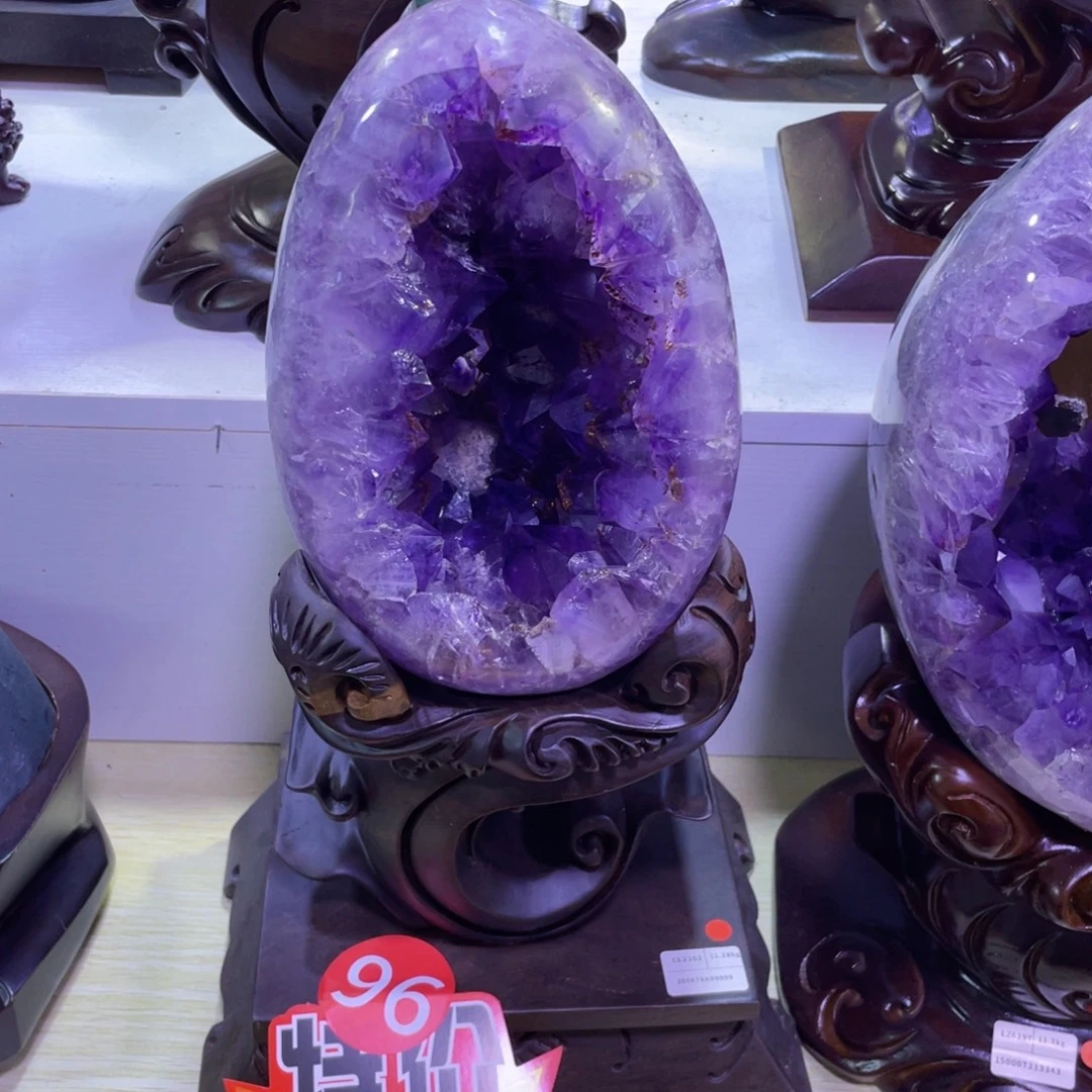 乌拉圭紫水晶摆件