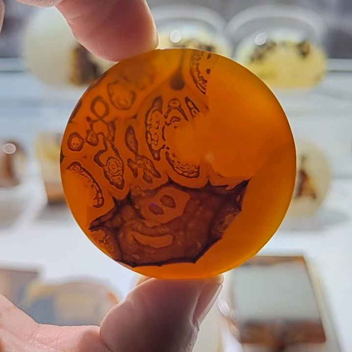 玛瑙/玉髓未镶嵌吊坠(不含链)83号