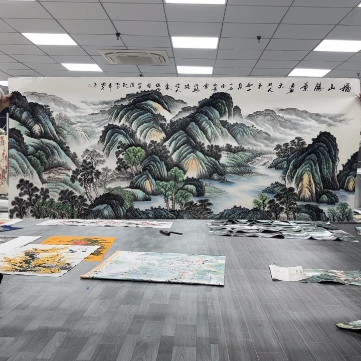 字画等多种形式的艺术作品和