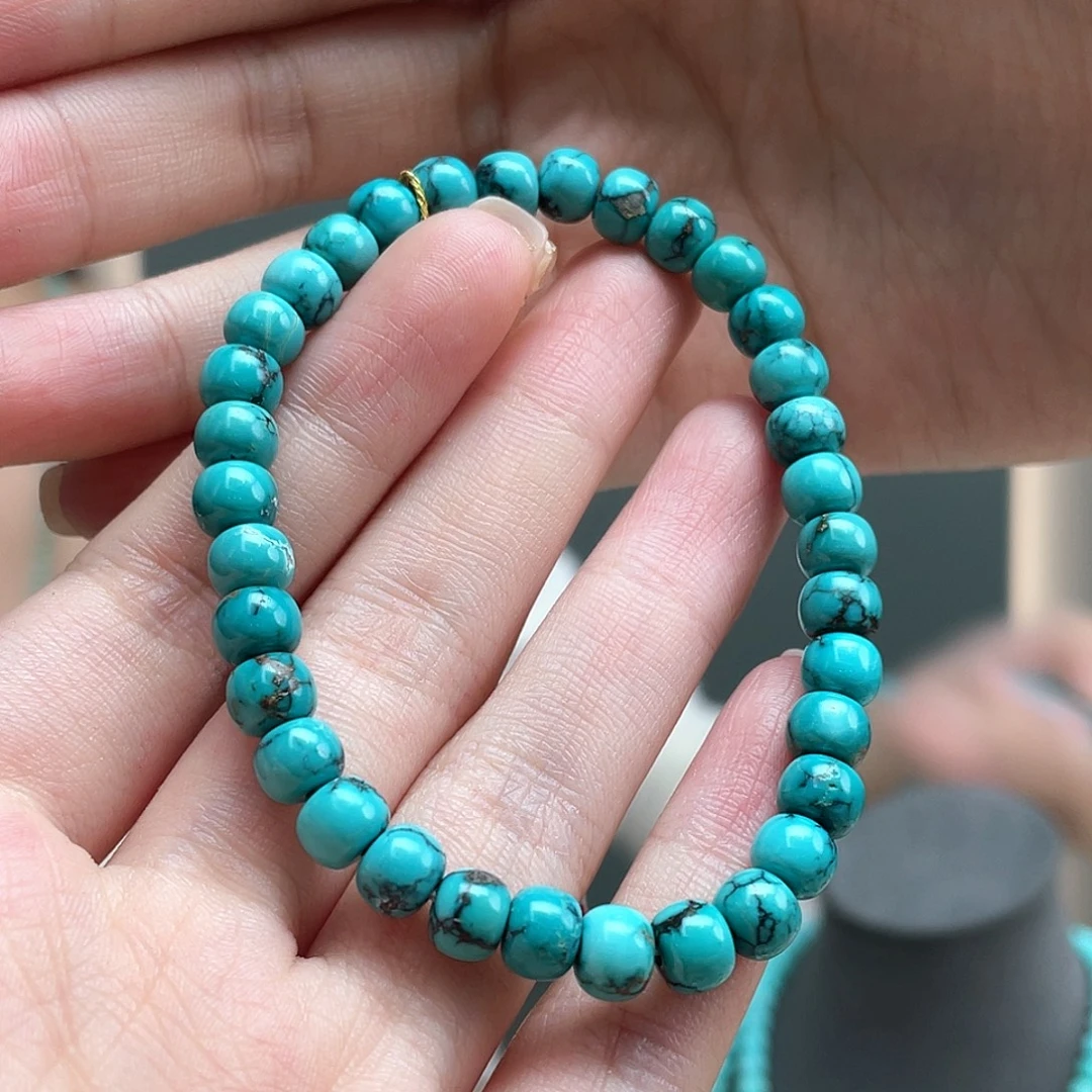 绿松石未镶嵌颈饰