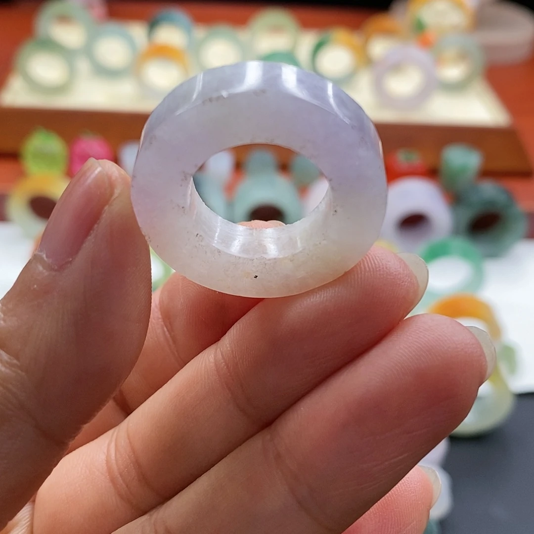 定制翡翠未镶嵌翡翠12-22圈口