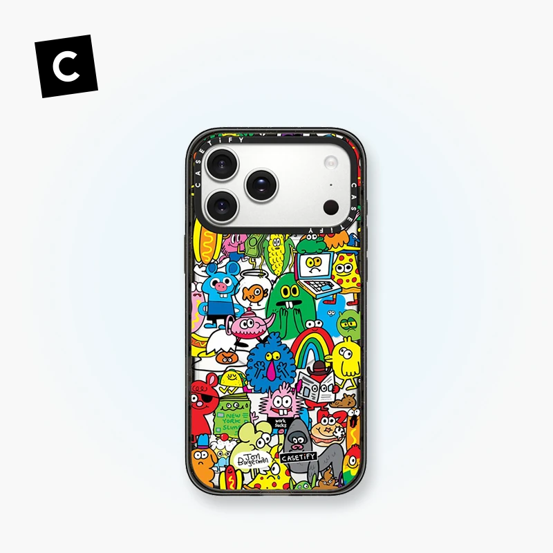 CASETiFY 有趣的伙伴 手机壳保护套防摔 适用于苹果iPhone16/17新