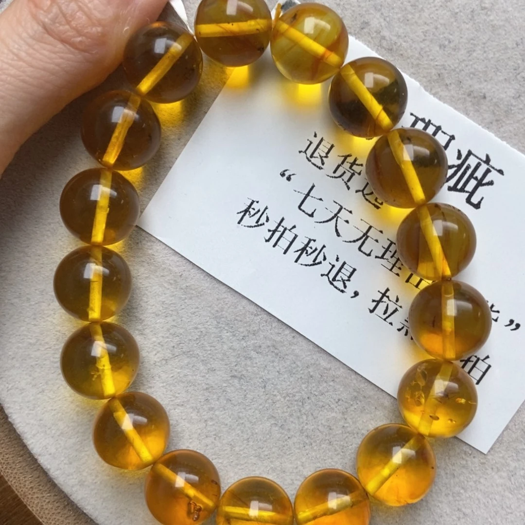 琥珀未镶嵌珠宝奇石