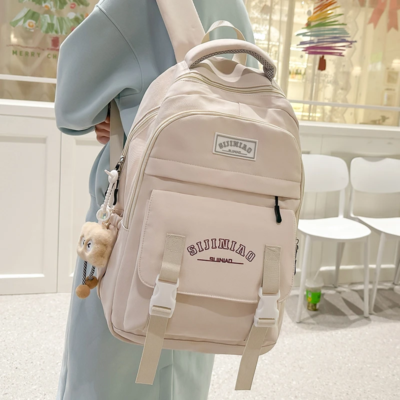 书包女初中生小学生背包大容量大学生日系女孩2025新款电脑双肩包