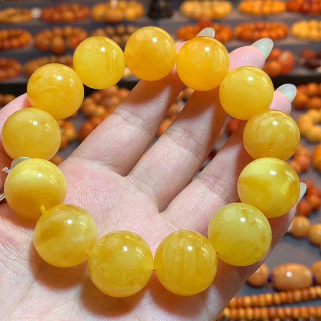 【闪购商品】手串蜜蜡未镶嵌蜜蜡手串