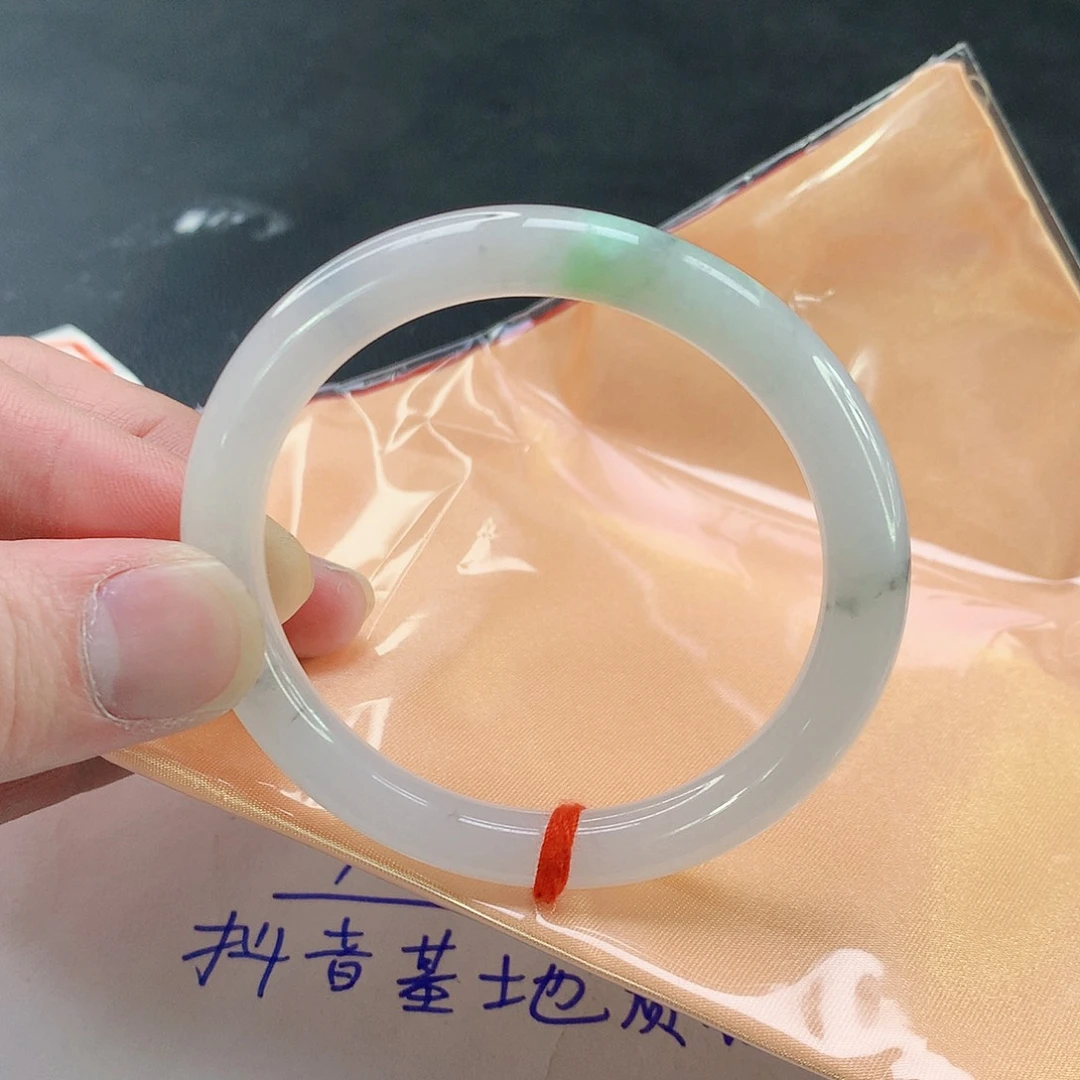 翡翠手镯未镶嵌161缅甸天然翡翠A货