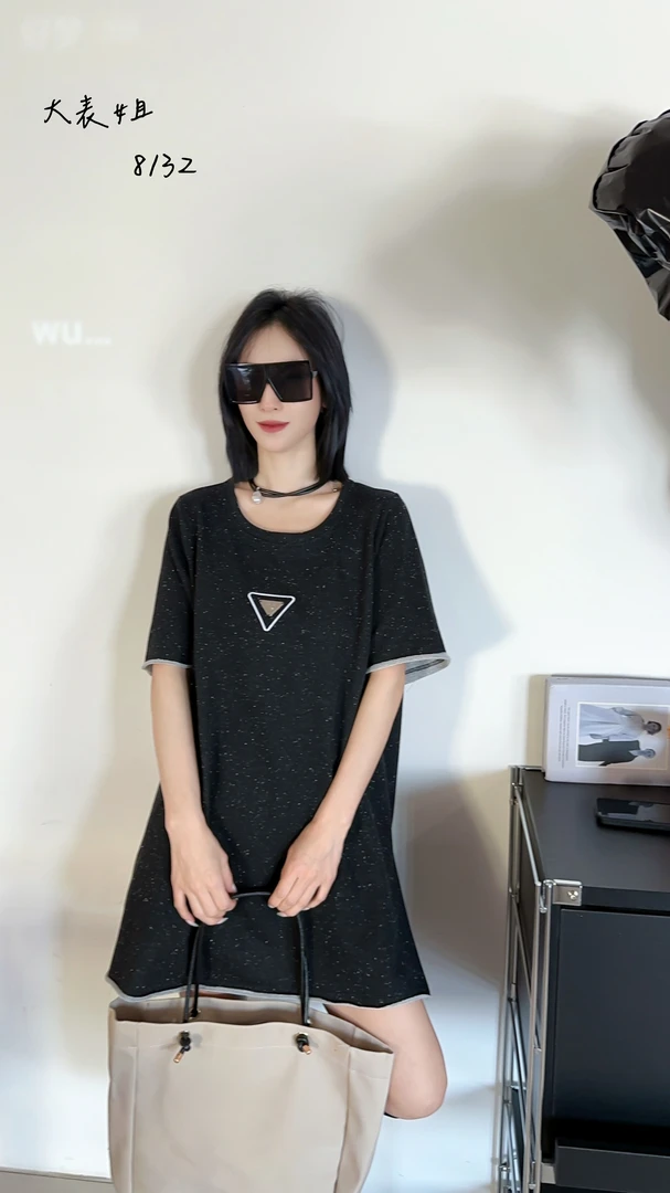 8132大码女装短袖T恤女夏季新款中长款宽松显瘦百搭休闲打底上衣