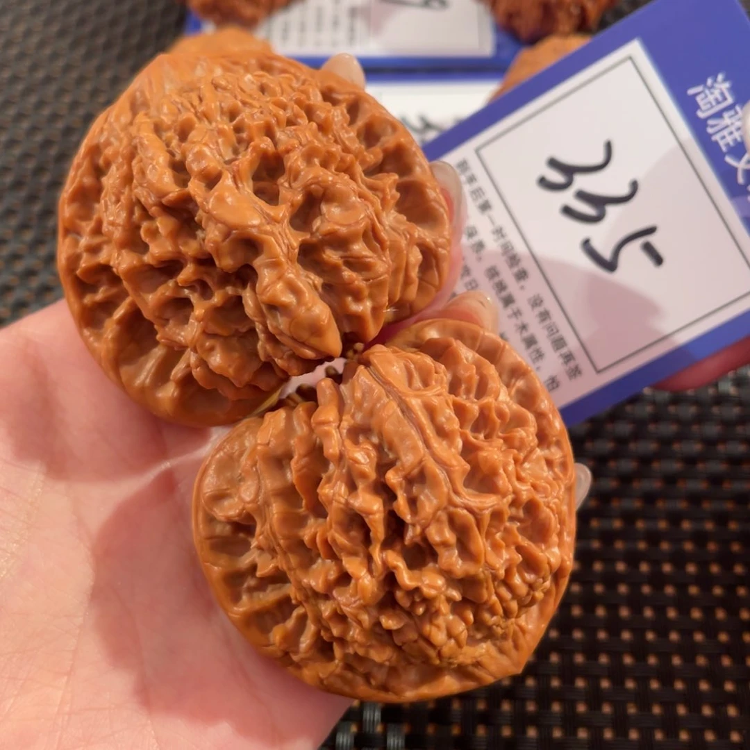 文玩核桃把件335号51尺官帽