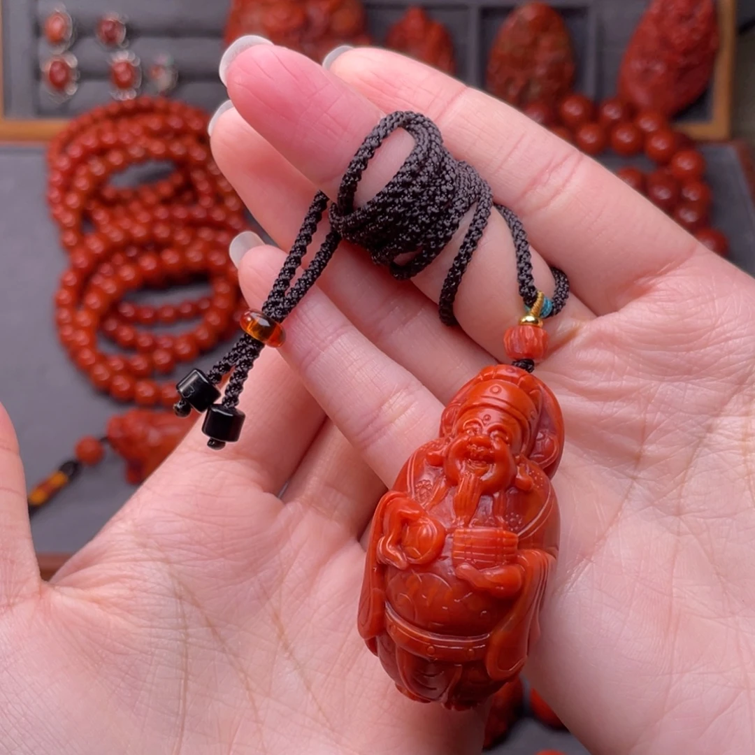 南红玛瑙未镶嵌配饰