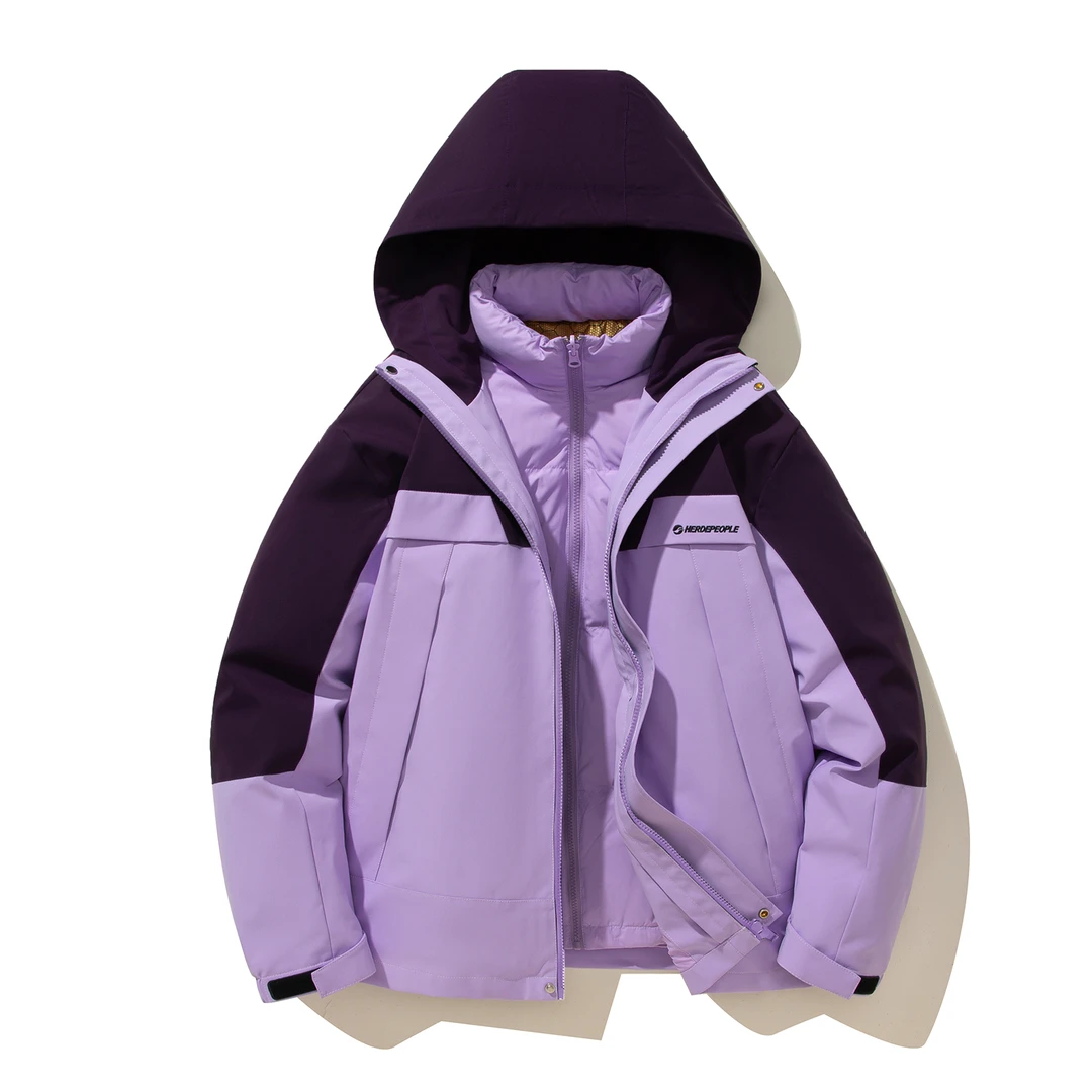 【安安】情侣款三合一羽绒服外套X051