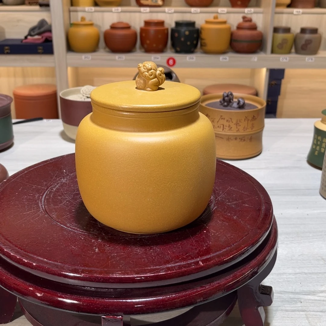 紫砂茶叶罐紫砂的制作