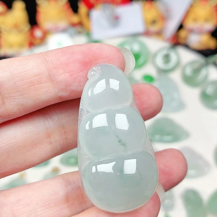 颈饰未镶嵌翡翠缅甸天然A货翡翠