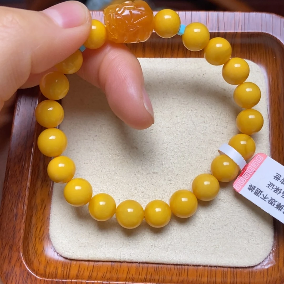 【闪购商品】蜜蜡手链未镶嵌手串