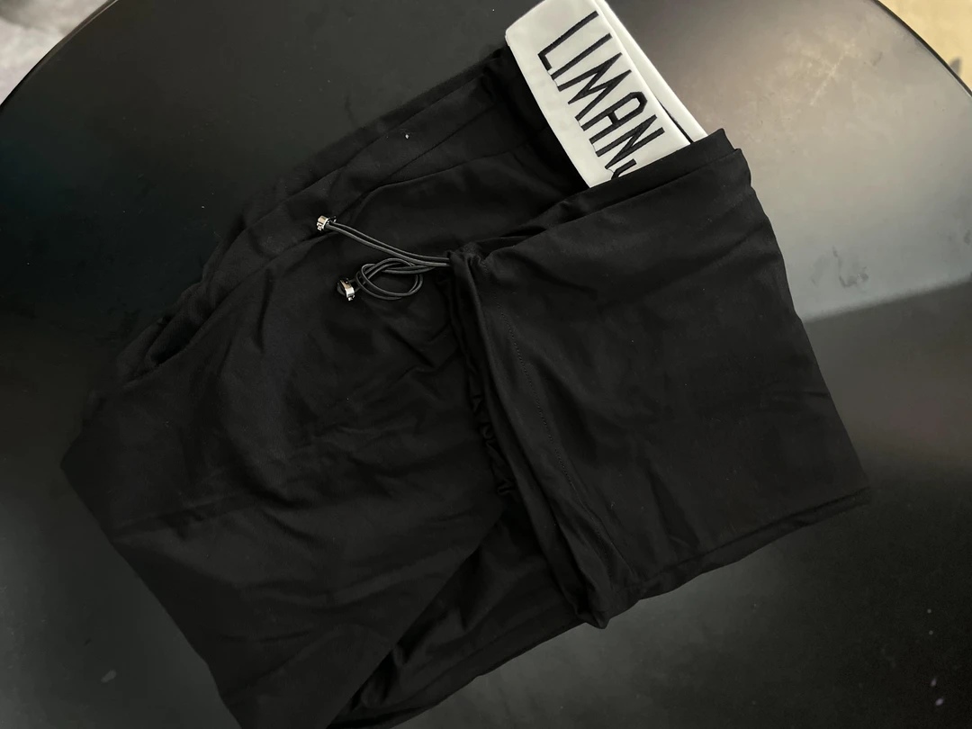 ANNI-休闲长裤【抽绳束脚裤】