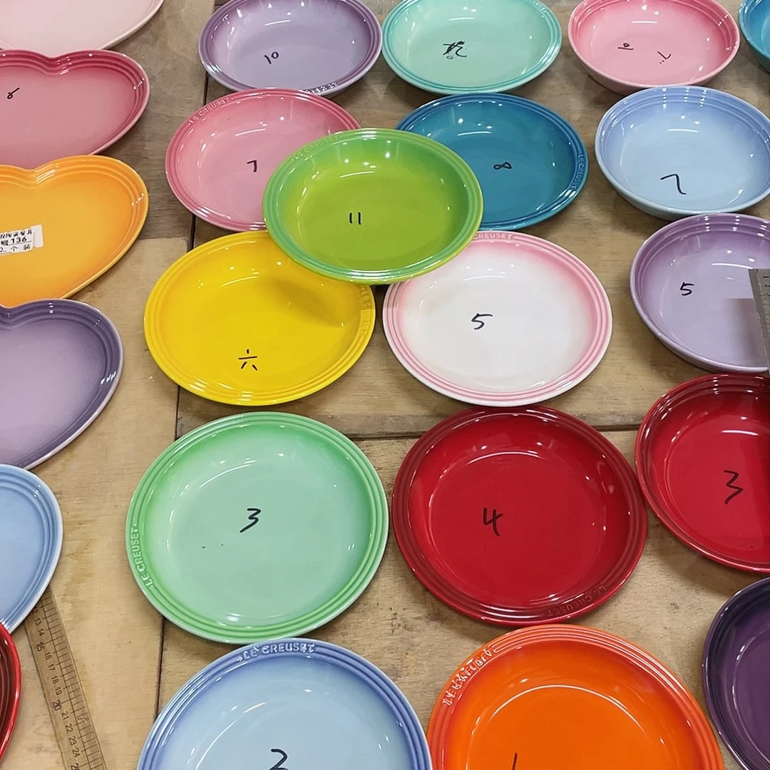 瓷片微瑕陶瓷餐具家用 两个精品