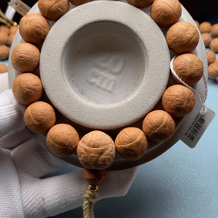 凤眼菩提手串球龙16mm精卡