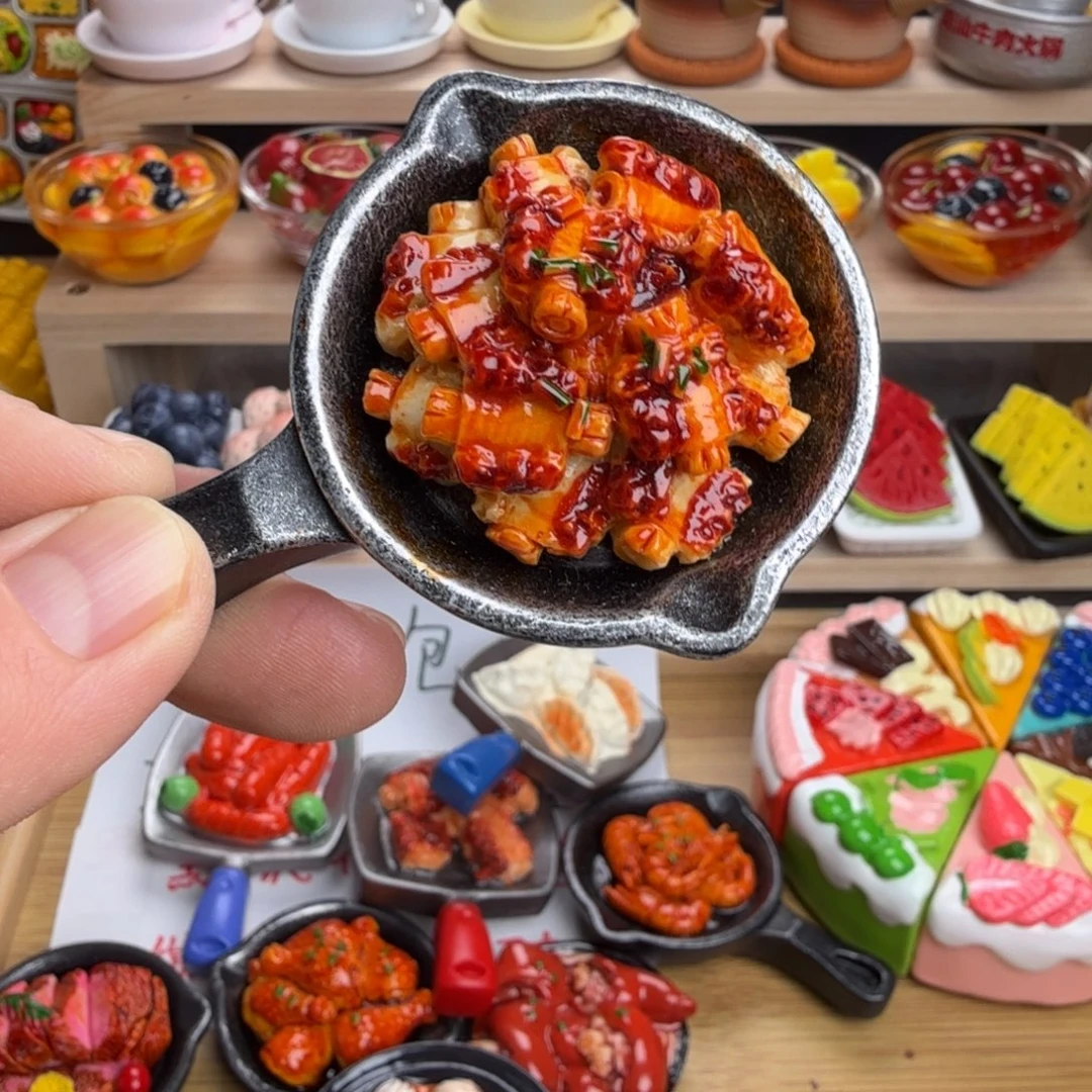 树脂食玩冰箱贴 凭开箱视频售后