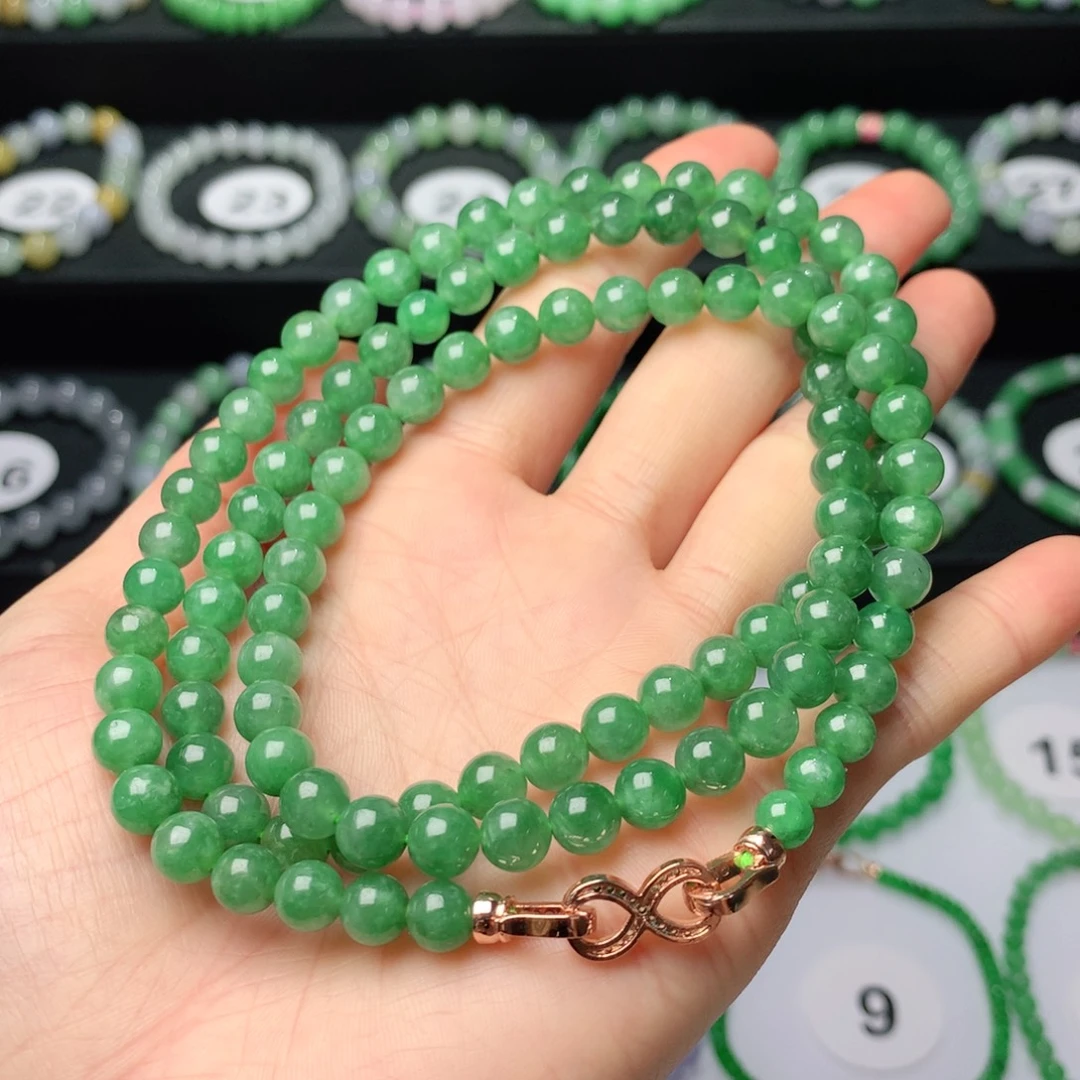 翡翠未镶嵌手链翡翠