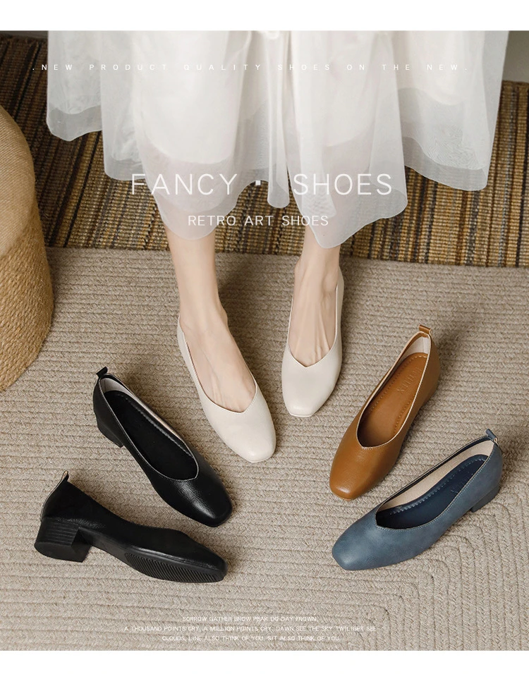 真皮牛皮226-1爆款软皮软底防滑舒适透气奶奶单鞋女鞋通勤工作鞋