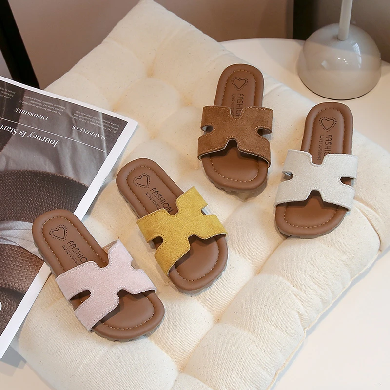 儿童拖鞋女防臭防滑踩屎感韩版女童凉拖潮时尚宝宝软底男童拖鞋