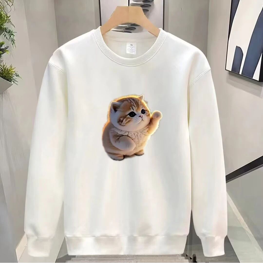 重磅320克爆款男衣服长袖秋时尚男年春秋季韩版新款圆领宽松上衣