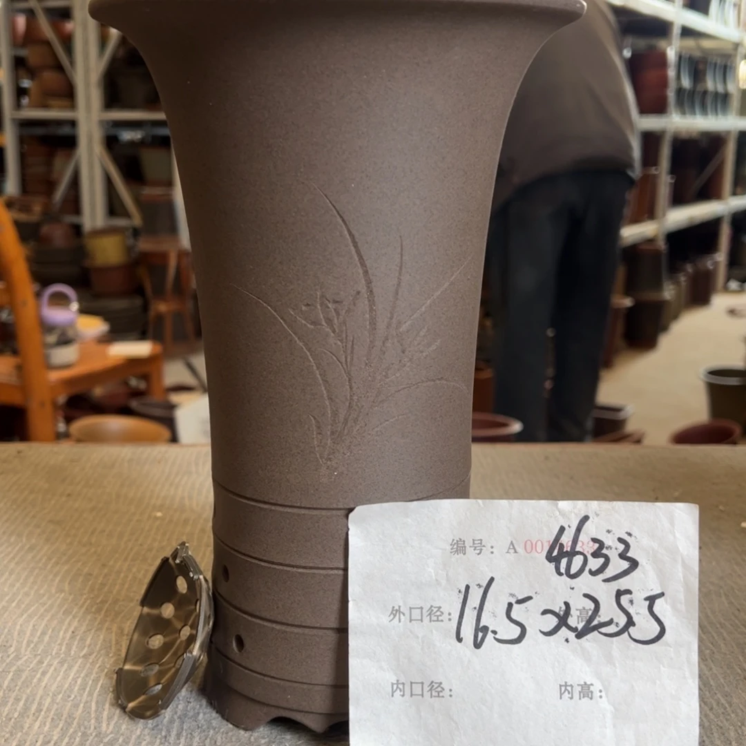 紫砂花盆紫砂花盆